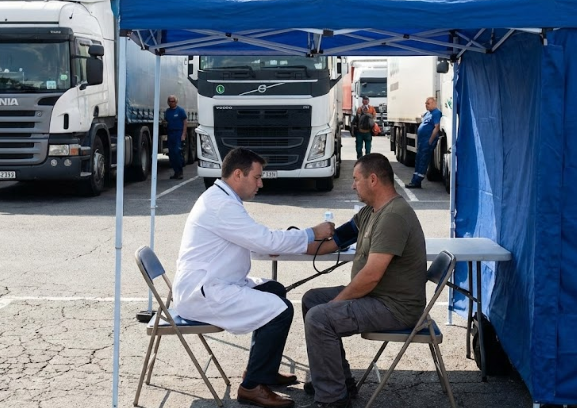 Unidade de saúde para caminhoneiros será implantada em Ponto de Parada e Descanso