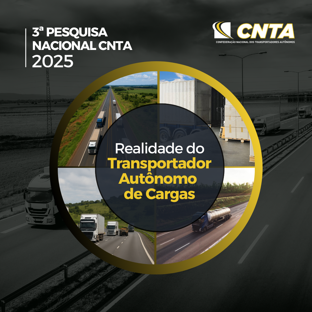 CNTA apresentará oficialmente a 3ª Pesquisa Nacional - Realidade do Caminhoneiro Autônomo 2025