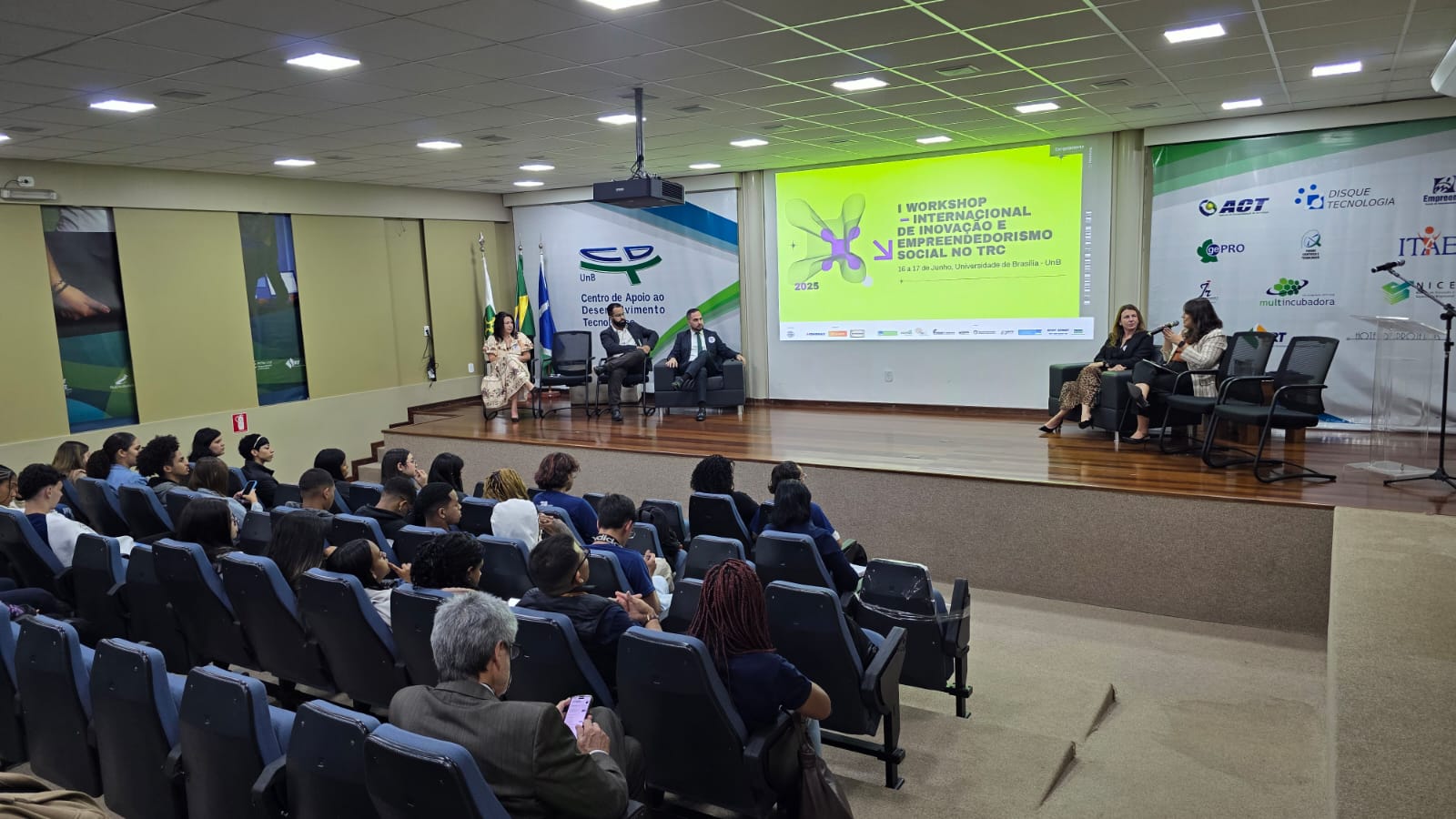 CNTA participa do I Workshop Internacional de Inovação e Empreendedorismo Social no TRC
