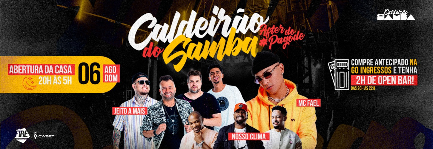 CALDEIRÃO DO SAMBA - 06.08