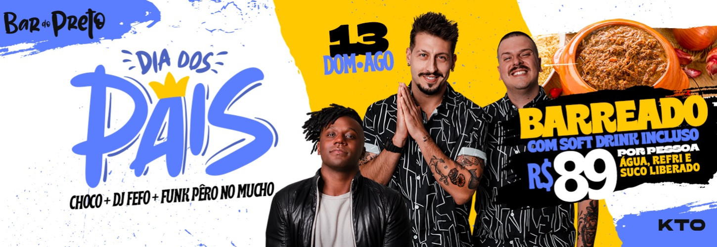 DOM.13.AGO - DIA DOS PAIS