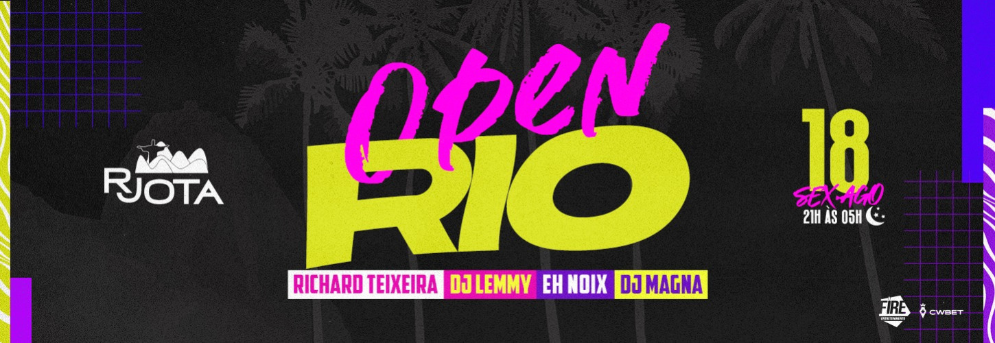OPEN RIO - 18.08