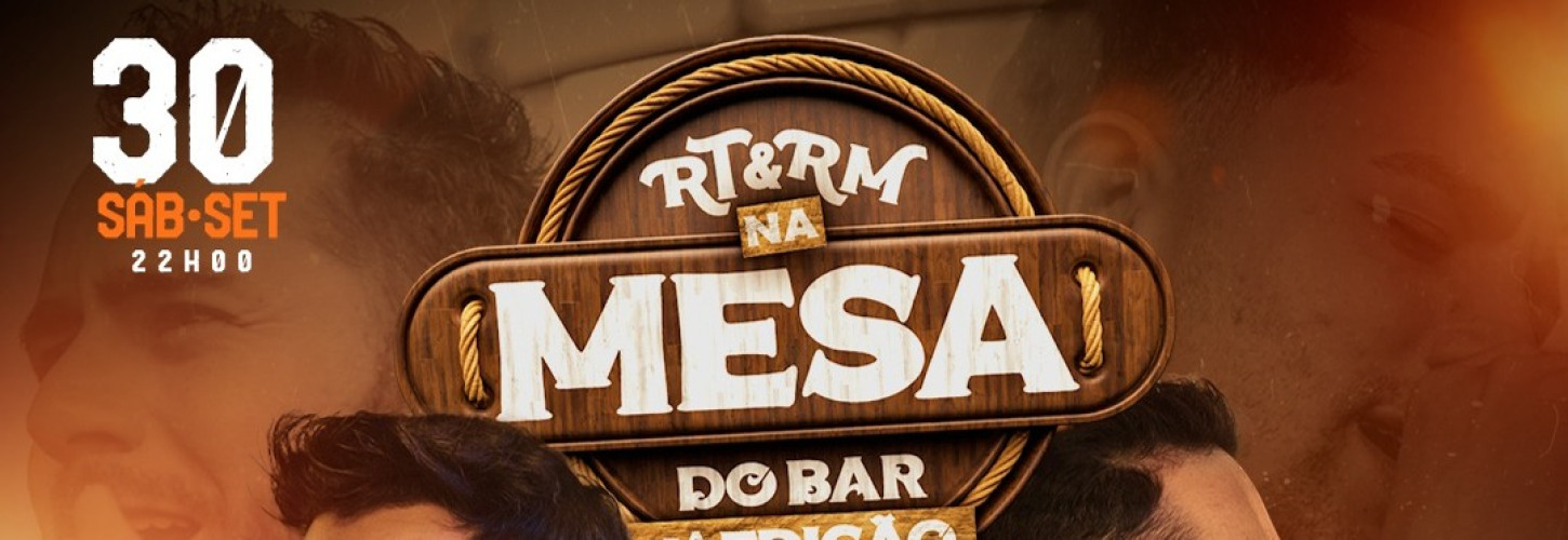 RT & RM na mesa de Bar