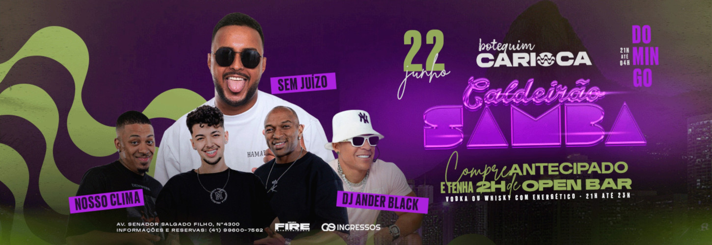 CALDEIRÃO DO SAMBA 22.06