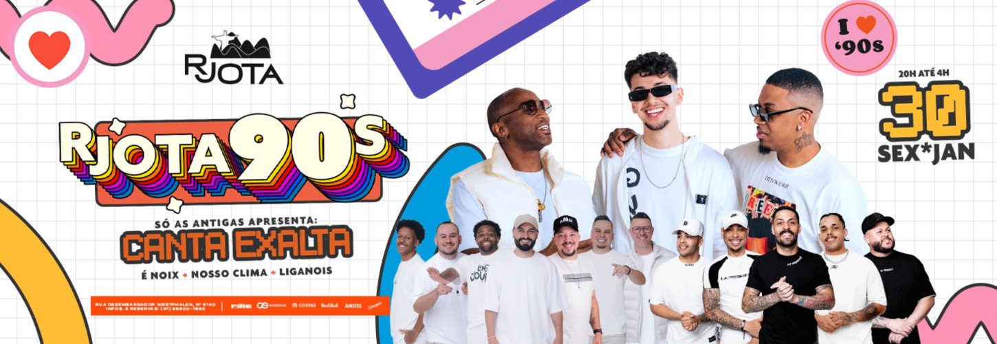 RJOTA ANOS 90 SÓ AS ANTIGAS - 30.01