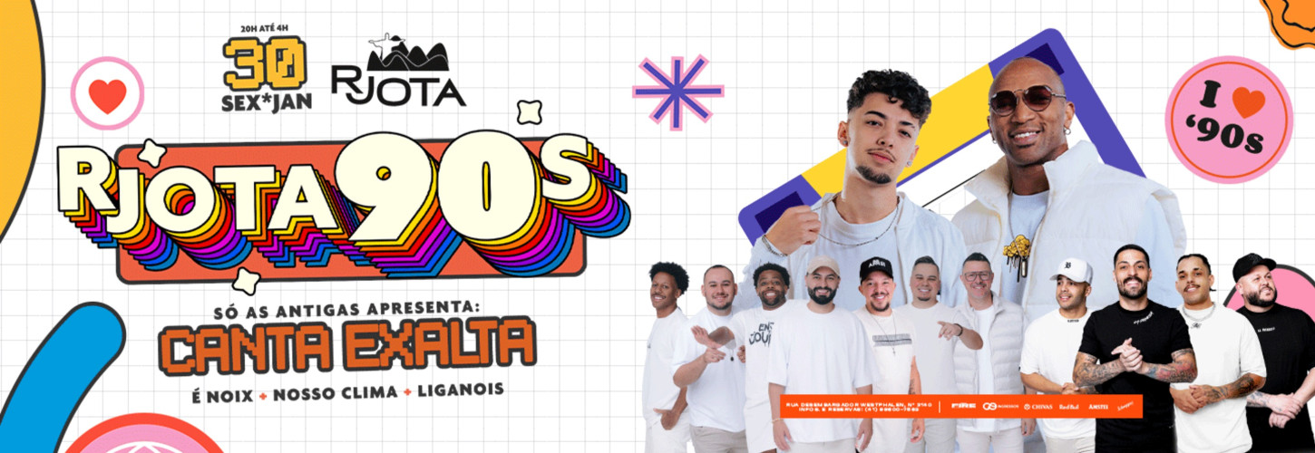 RJOTA ANOS 90 SÓ AS ANTIGAS - 30.01