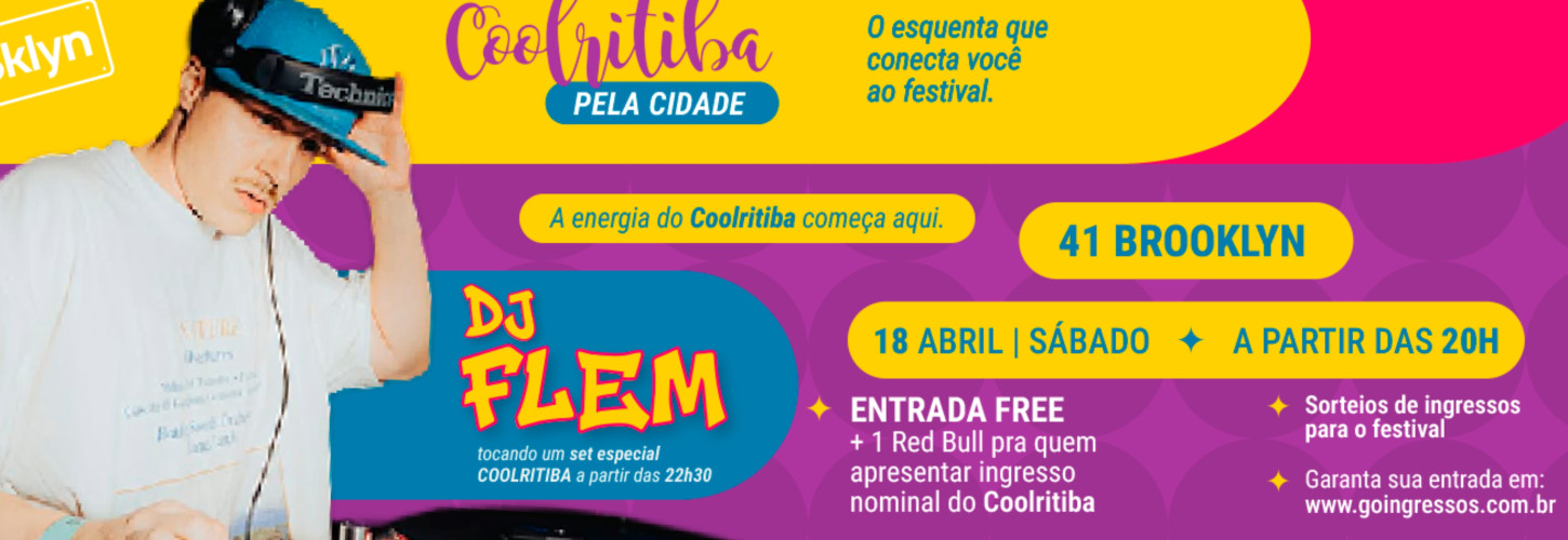 Sábado 18/04 - INGRESSO ANTECIPADO