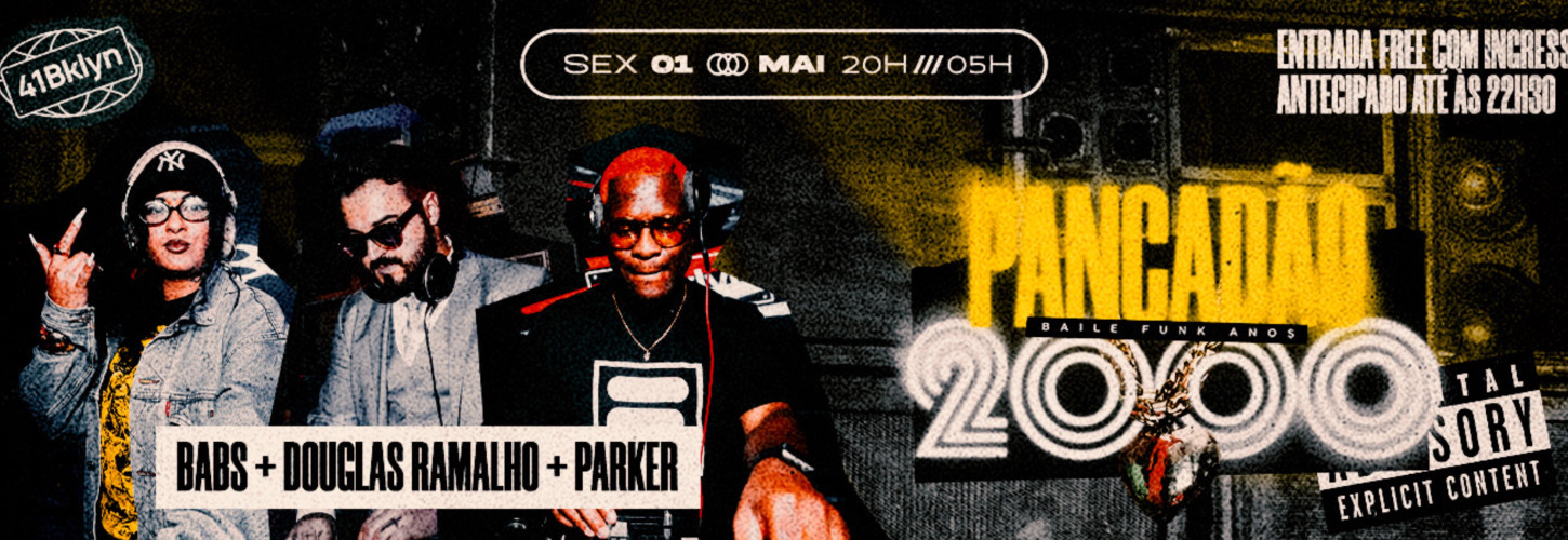 Sexta 01/05 - FREE até 22:30min com ingresso antecipado!