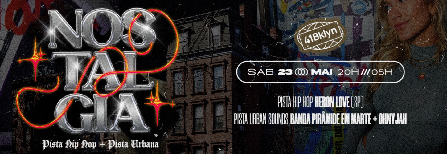 SÁBADO 23/05 - INGRESSO ANTECIPADO