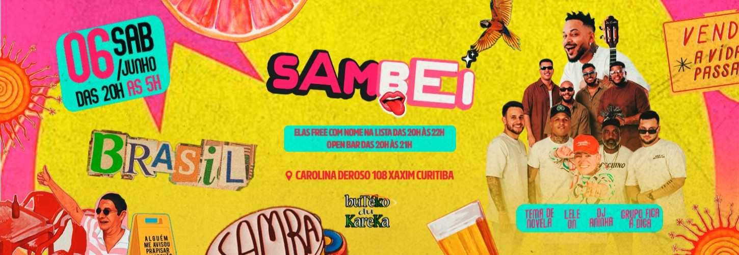 SAMBEI – 3ª Edição 🎶🔥