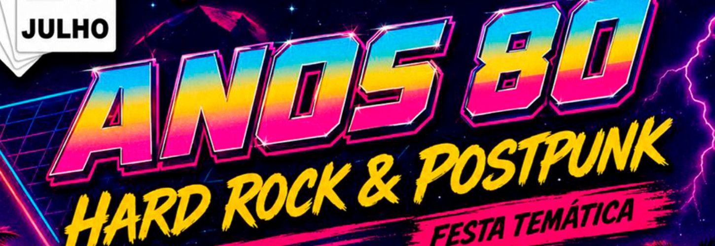 ANOS 80 - HARD ROCK + POST PUNK