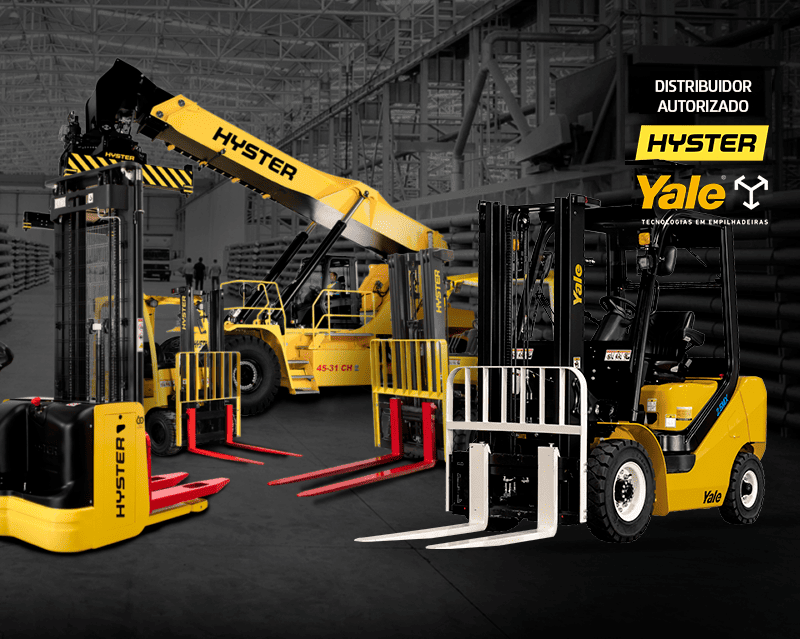 Empilhadeiras e equipamentos Hyster